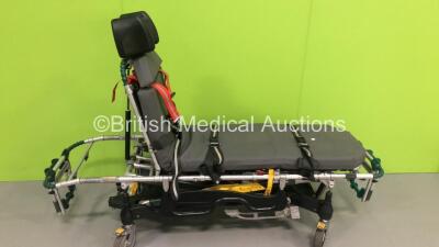 Ferno Pegasus Hydraulic Ambulance Stretcher with Mattress and Head Rest (Hydraulics Tested Working)