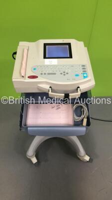 GE MAC 1200 ECG Machine on Stand (Powers Up)