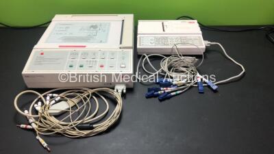 1 x Seca CT300i ECG Machine with Lead and 1 x Hewlett Packard PageWriter 100 ECG Machine (Both Power Up) *87196 - CND4747272*