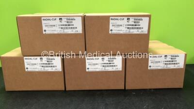 200 x GE Critikon Blood Pressure Cuffs - Adult Forearm Radial-Cuf Ref.SFT-F1-2A (All Unused and Boxed - Stock Photo Used)