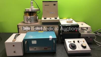 Job Lot of Laboratory Equipment Including 1 x Carl Zeiss VHW 501 Power Supply, 1 x Kerry KS200 Power Supply, 1 x Zeiss MC63 Power Supply, 1 x Oertling TP41 Unit, 1 x Eppendorf 5414S Centrifuge Unit, 1 x Sorvall Type TC-2 Unit, 1 x Polaron E5100 SEM Coatin