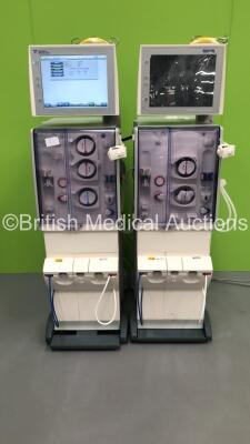 2 x Fresenius Medical Care 5008 CorDiax Dialysis Machines Software Versions 4.57 - Running Hours 45608 (1 x Powers Up - 1 x Powers Up with Blank Screen)