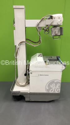 GE AMX 4 Plus - IEC Mobile X-Ray Model No 2169360 (Powers Up with Donor Key - Key Not Included) *S/N 537764WK3* **Mfd 09/1998**