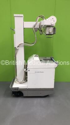 GE AMX 4 Plus - IEC Mobile X-Ray Model No 2275938 (Powers Up with Key - Key Included) *S/N 971372WK8* **Mfd 03/2002**