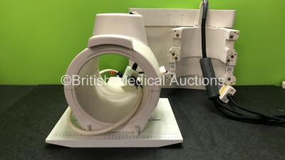 Mixed Lot Including 1 x GE Healthcare Knee/Foot Phased Array Coil and 1 x Medrad Ref M64EA Knee MRI Coil