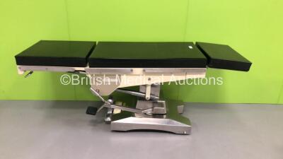 Eschmann J-5 Manual Operating Table with Cushions (Hydraulics Tested Working)