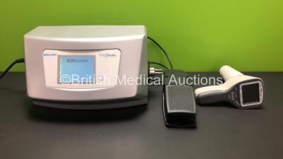 1 x Keeler Cryomatic Ophthalmic Cryo Unit Ref.2509-P-1000 (Powers Up) with Footswitch and 1 x Volk Pictor VP1RET Digital Imaging Device with Charging Cradle (Powers Up) *371421103122 - K0908413*