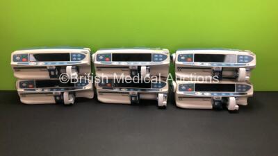 6 x Cardinal Health Alaris Syringe Pumps - 5 x CC and 1 x GH (All Draw Power)