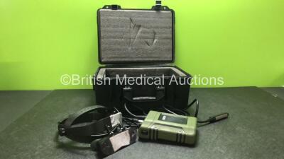 Kaixin Equine Ultrasonic Diagnostic Instrument In Transport Case (Untested Due to Missing Power Supply)