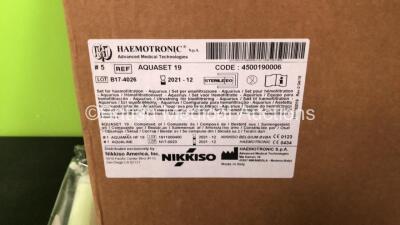 60 x Haemotronic Ref Aquaset 19 Haemo Filters *Exp 12-2021* - 3