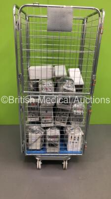 Job Lot of Patient Monitoring Equipment Including 5 x GE Eagle 3000 Patient Monitors with SpO2,Temp,ECG and NBP Options and 12 x GE Tram-Racs with Modules (Cage Not Included)