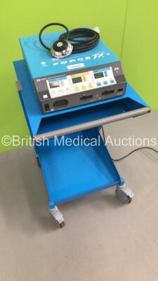 Valleylab Force FX-8C Electrosurgical/Diathermy Unit on Stand with 1 x Bipolar Dome Footswitch (Powers Up) * SN F4F32164A * - 4