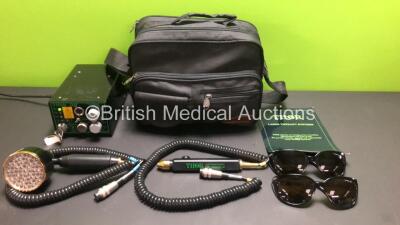 Thor -DD Laser Therapy System with Key And Accessories Including 2 x Bolle Protective Goggles (Powers Up)