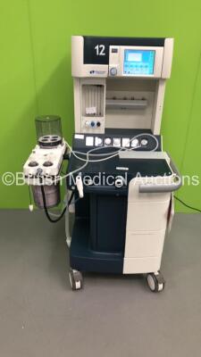 Spacelabs Healthcare Blease Focus Anaesthesia Machine with 900 Series Ventilator Model 990F Front Panel Software V700900 10.07 / Control Board Software V700900 9.62 ,Absorber,Bellows,Hoses and Oxygen Mixer (Powers Up) * SN FOCU-880017 * * Mfd 2013 *