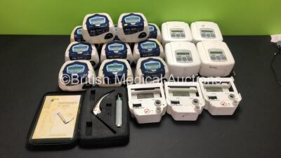 Mixed Lot Including 11 x ResMed Escape S8 CPAPs,4 x DeVilbiss Sleep Cubes,3 x DeVilbiss Attachments and InterMed Penlon Conventional Laryngoscope *GL*