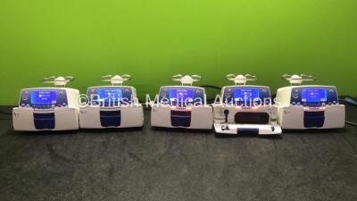 5 x Fresenius Kabi Volumat Agilia GB Infusion Pumps (All Power Up) *SN FMM00082, FS0127184, FS0179610, FS0122016, FS0179600*