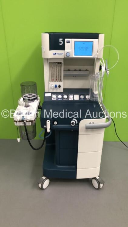 Spacelabs Healthcare Blease Focus Anaesthesia Machine with 900 Series Ventilator Model 990F Front Panel Software V700900 10.07 / Control Board Software V700900 9.62,Absorber,Bellows,Hoses and Oxygen Mixer (Powers Up) * SN FOCU-103620 *