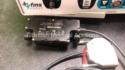 Mixed Lot Including 1 x FMS Duo+ Arthroscopy Fluid Management System with Integrated Shaver Unit with 2 x FMS Connect Interface Cables (Powers Up) 1 x Artro Care Foot Pedal and 1 x Smith & Nephew Foot Pedal *SN 1123F5777, E14A30315, E13A30297* - 3