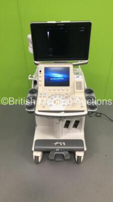 Aloka ProSound F75 Flat Screen Ultrasound Scanner *S/N 202Y8842* (Powers Up)