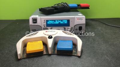 DePuy VAPR Vue Radio Frequency System Software Version V 01.03 with 2 x Foot Switches (Powers Up) *SN 1320418*