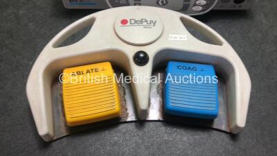 DePuy VAPR Vue Radio Frequency System Software Version V 01.03 with 2 x Foot Switches (Powers Up) *SN 1320418* - 3