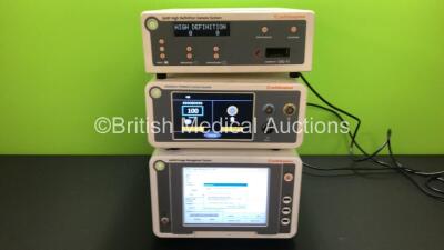 Job Lot Including 1 x Smith & Nephew 660HD Image Management Centre *Mfd 2012* (Powers Up with Error Message) 1 x Smith & Nephew Dyonics Power II Control Unit *Mfd 2010* and 1 x Smith & Nephew 560P High Definition Camera Control Unit *Mfd 2007* (All Power