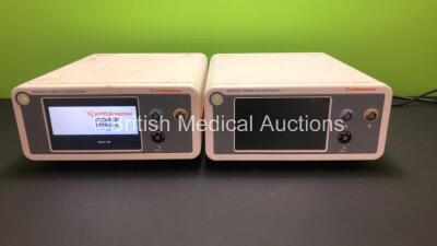 2 x Smith & Nephew Dyonics Power II Control Units *Mfd 2010 - 2008* (Both Power Up with 1 x Error and 1 x Blank Screen)