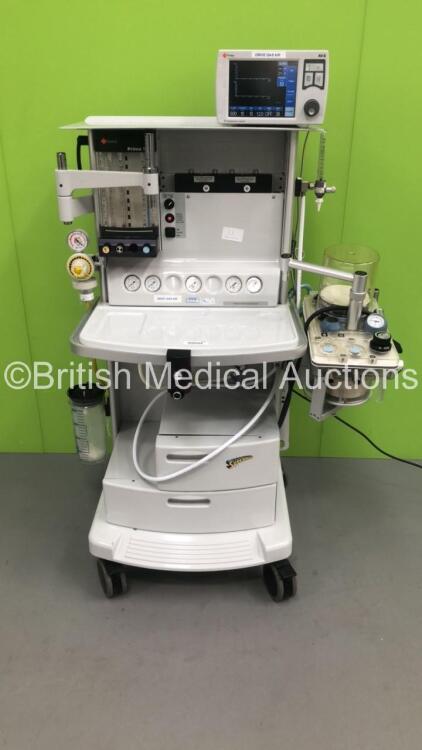 InterMed Penlon Prima SP Anaesthesia Machine with InterMed Penlon AV-S Ventilator Software Version V1.89.01 (Build 1) IO Software Version V0.65 (Build 1), Bellows. Absorber and Hoses (Powers Up) *S/N SP0706 12*