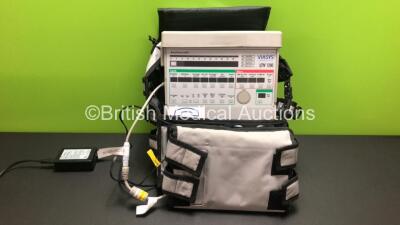 Viasys LTV 1200 Ventilator with Power Pack, Power Supply and Carry Case (No Power)