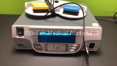 DePuy VAPR Vue Radio Frequency System Software Version V 01.03 with Foot Switch *Mfd 2013* (Powers Up) *SN 1320224*