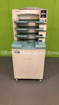 Fujifilm FCR XG5000 CR Reader Model CR-IR 362 Version 3.9 with 3 x X-Ray Cassettes (Powers Up) * SN 66222723 * * Mfd Feb 2006 *