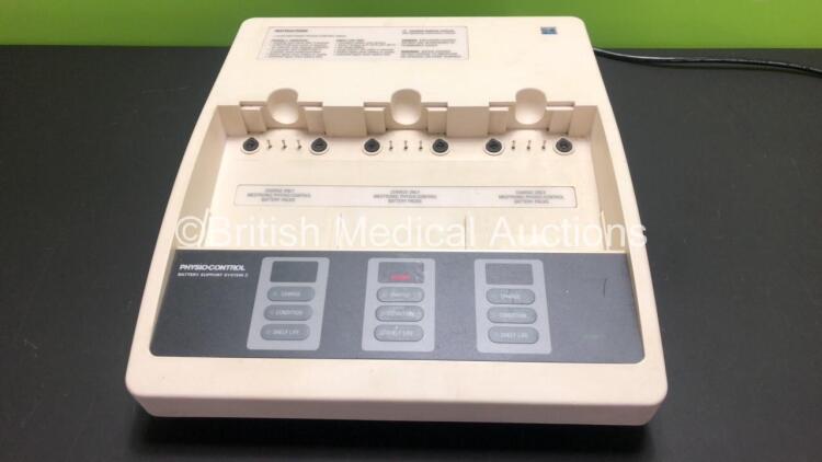Medtronic Physio Control Battery Support System 2 Charger Unit *Mfd 2010* (Powers Up)