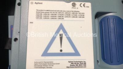 Agilent Heartstream FR2 Semi Automatic Defibrillator in Case with 1 x Battery *Install Date 06-2019* (Powers Up and Passes Self Test) - 3