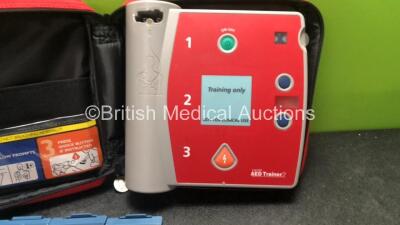 Mixed Lot Including 1 x Laerdal AED Trainer 2, 4 x Philips Ref M5070A Batteries and 1 x Philips FR3 Batteries *All Untested* - 2