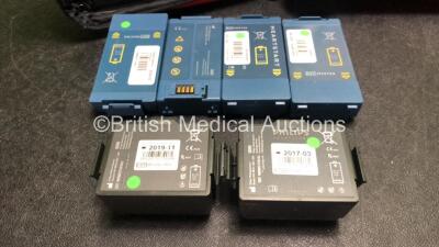 Mixed Lot Including 1 x Laerdal AED Trainer 2, 4 x Philips Ref M5070A Batteries and 1 x Philips FR3 Batteries *All Untested* - 3