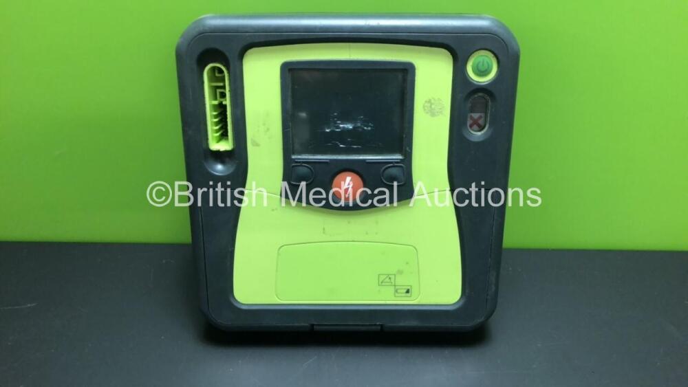 Zoll AEDPro Defibrillator Marks to Screen, See Photo (Unit Failed when Powered Up with Stock