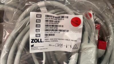 65 x Zoll Onestep 8009-0750 Pacing Cables - 2