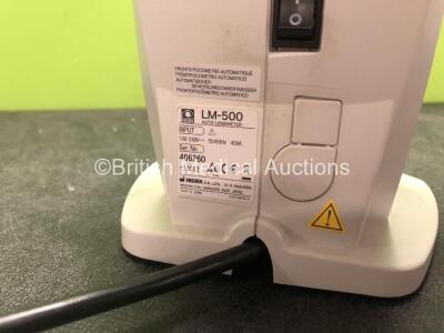 Nidek LM-500 Auto Lensmeter Software Version 1.07 (Powers Up) *SN 406260* - 4