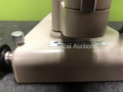 TopCon SL-2E Slit Lamp with 2 x Eyepieces (Untested Due to Missing Power Supply) *SN 626119* - 3