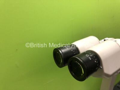 Unknown Model 990 Slit Lamp with 2 x Eyepieces (Untested Due to Missing Power Supply) *SN 61150* - 2