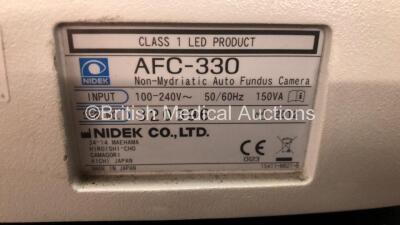 Nidek AFC-330 Non-Mydriatic Auto Fundus Camera * Mfd 2012 * (Powers Up with Error 045 and Damaged Casing - See Photos) *320396* - 5