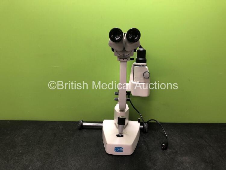 CSO SL980 Type 5X Slit Lamp (Untested Due to Missing Power Supply) *SN 08020188*