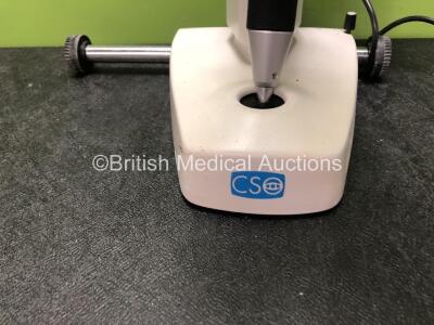 CSO SL980 Type 5X Slit Lamp (Untested Due to Missing Power Supply) *SN 08020188* - 3