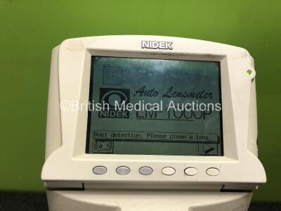 Nidek LM-1000P Auto Tonometer (Powers Up) *SN 130182* - 2