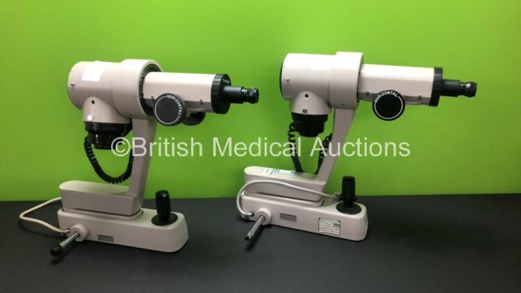 2 x Magnon OM-450 Ophthalmometer (1 x Cut Power Lead) *10262 - 10505