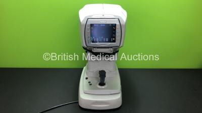 Nidek Tonoref II Auto Ref / Kerato / Tonometer *Mfd 2009* (Powers Up with Some Casing Damage - See Photos) *731058*