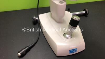 CSO SL 990-5X Slit Lamp (Untested Due to No Power Supply) *9120031* - 2