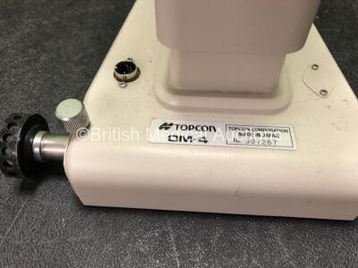 Topcon OM-4 Ophthalmometer (Unable to Test Due to No Power Supply) *SN 307267* - 3