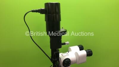 Grafton Optical Slit Lamp with 2 x 12.5x Eyepieces (Unable to Test Due to No Power Supply) *221003290710* - 5