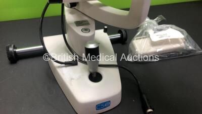 CSO SL 990-5X Slit Lamp (Untested Due to No Power Supply) *6100216* - 2